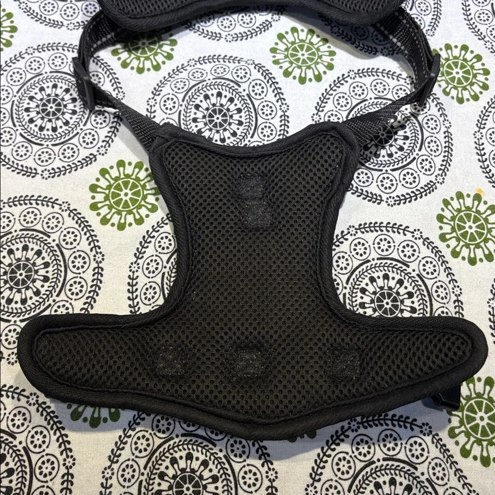 Cooper & Nash Reflective Black Dog Harness Sz S